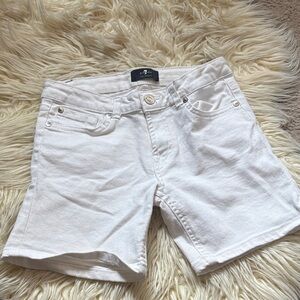 7 for all Mankind girls jean shorts